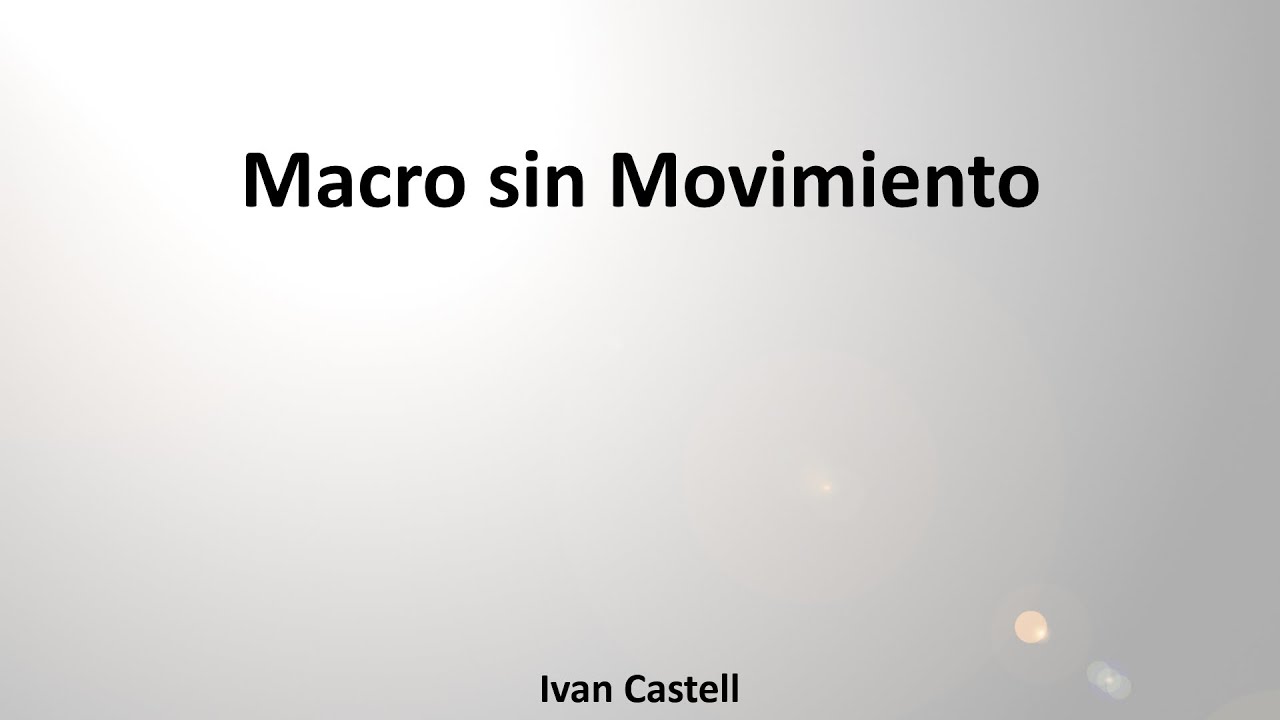FANUC: Macro sin movimiento - Ivan Castell