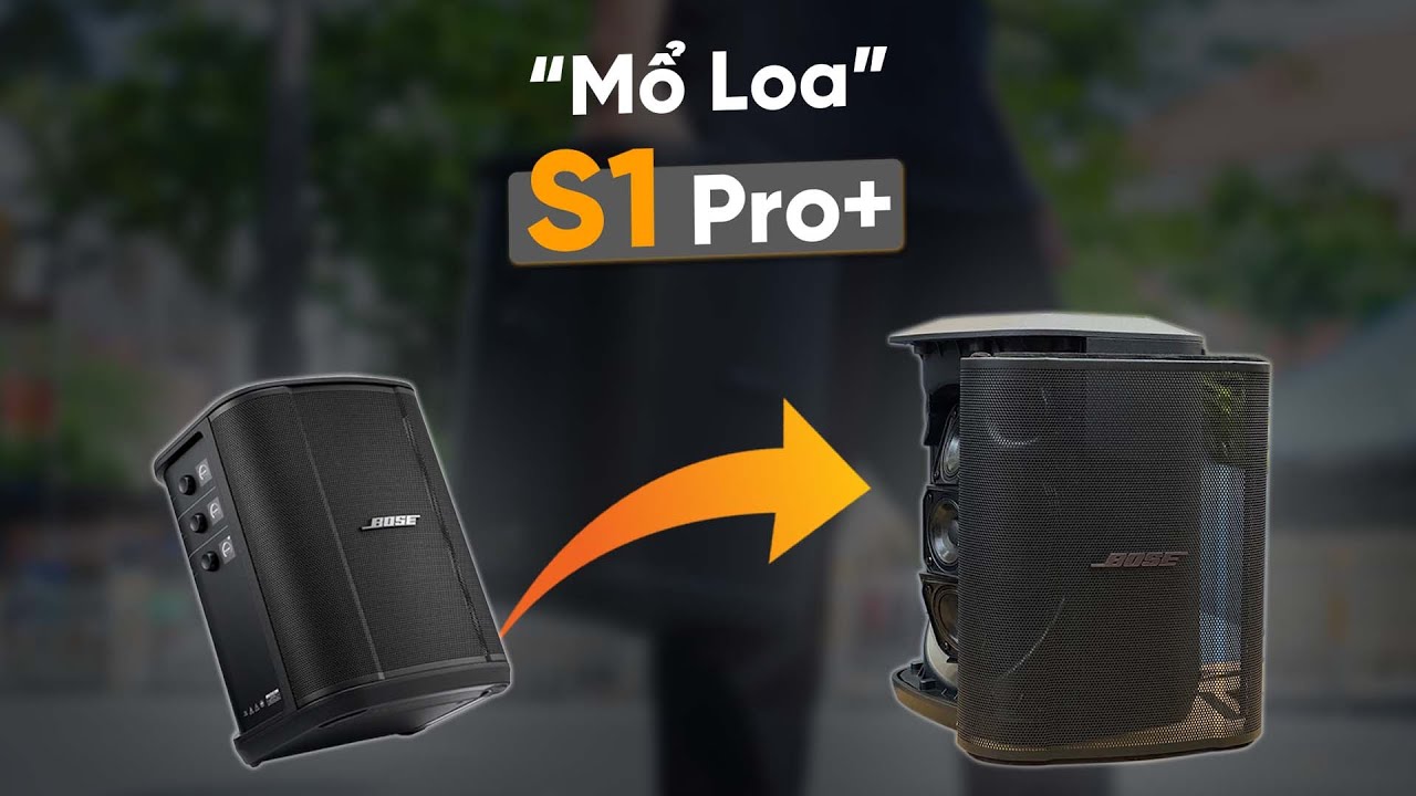 “Mổ bụng” Loa BOSE S1 Pro+ Loa Karaoke Di Động Mới Nhất 2023 | Thiên Vũ Audio