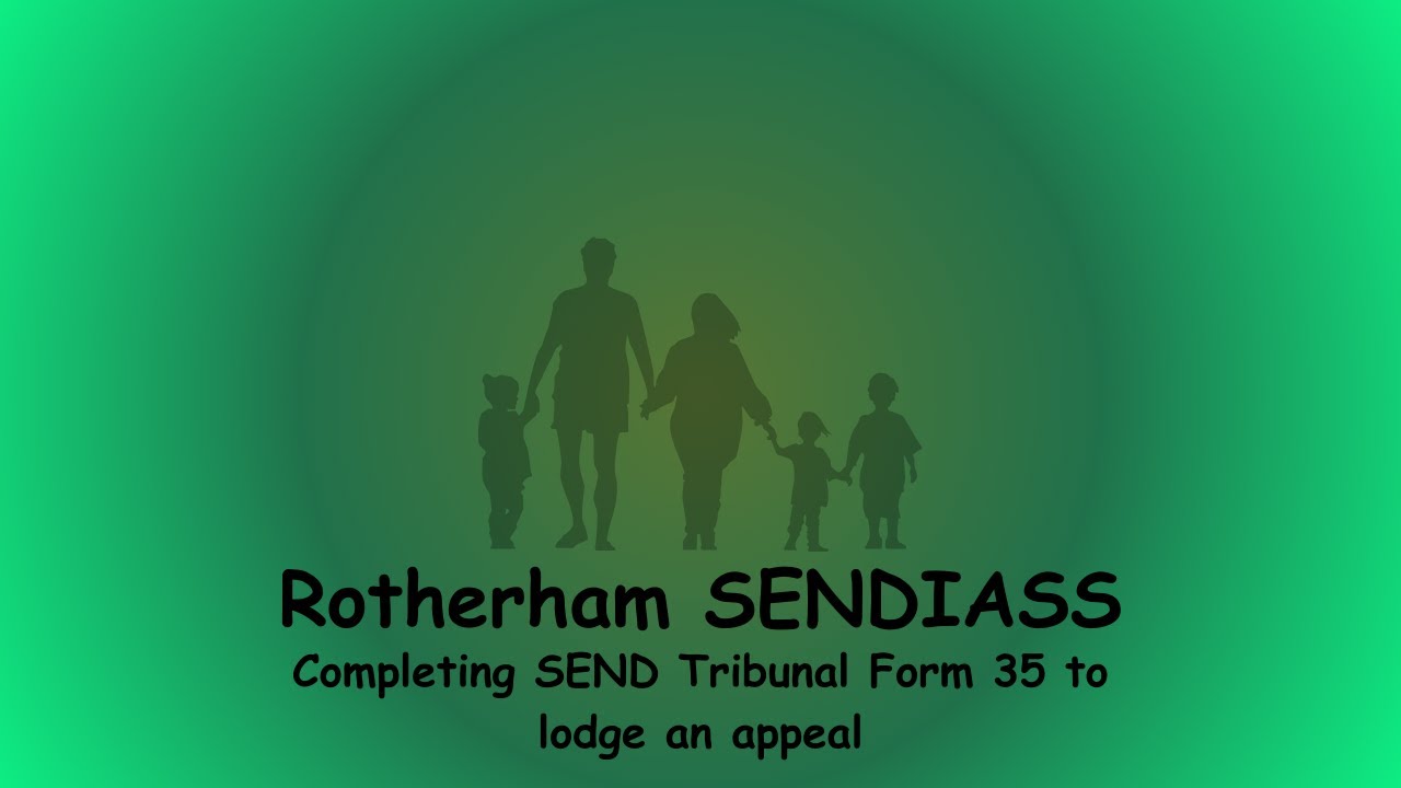 SEND Tribunal Appeal form 35 - tips on how to complete the form