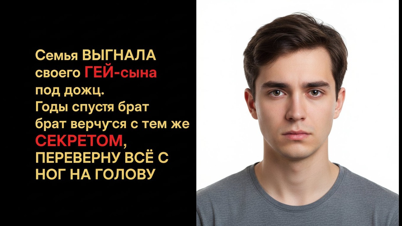 СЕМЬЯ ВЫКИНУЛА ГЕЯ-СЫНА ПОД ДОЖДЬ — ГОДЫ СПУСТЯ БРАТ ВЕРНУЛСЯ С ТАКОЙ ЖЕ ТАЙНОЙ