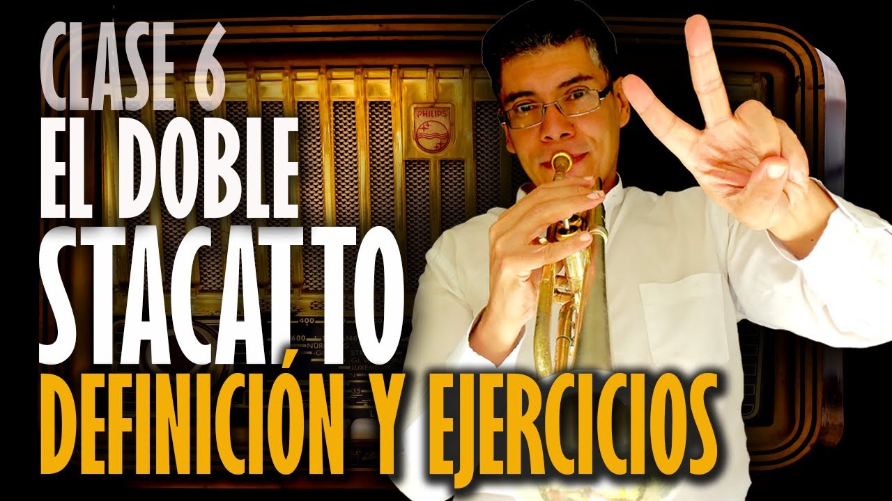 Clase 6: El doble stacatto. Ejercicio para hacer el doble stacatto. Clases de trompeta desde cero