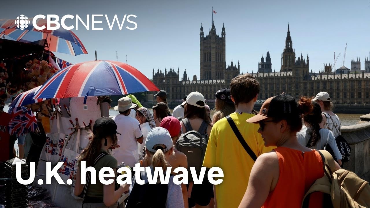 London residents try to stay cool as record-breaking heat wave grips U.K.