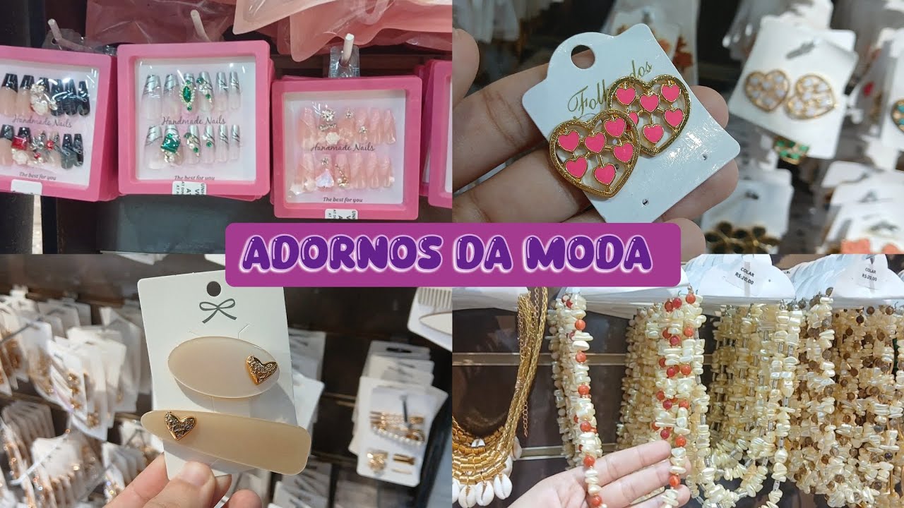 NOVIDADES DE BIJUTERIAS - LOJA TOQUE ESPECIAL- R. DO LIVRAMENTO - RECIFE-PE 
