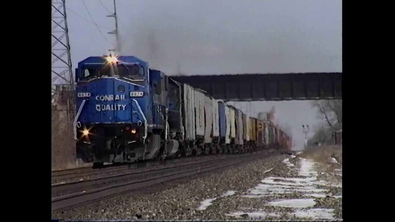Conrail at Delta, Ohio