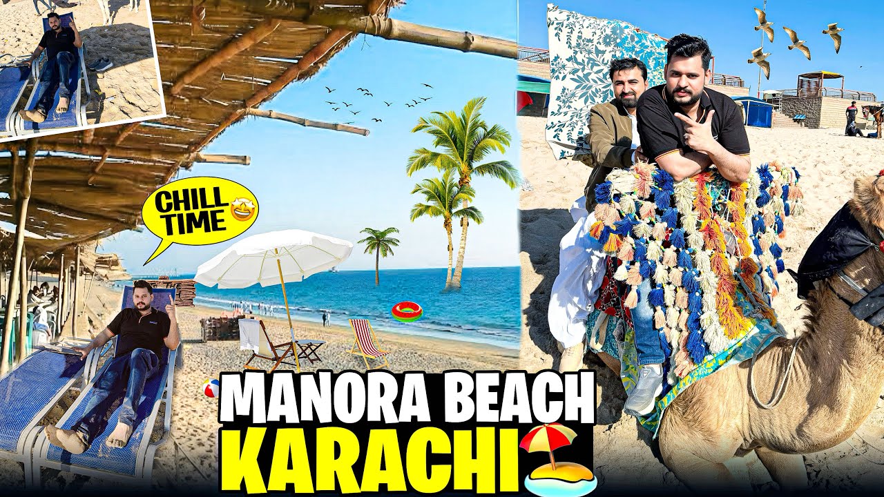 Finally Manora Beach Karachi Trip | Full Day Fun