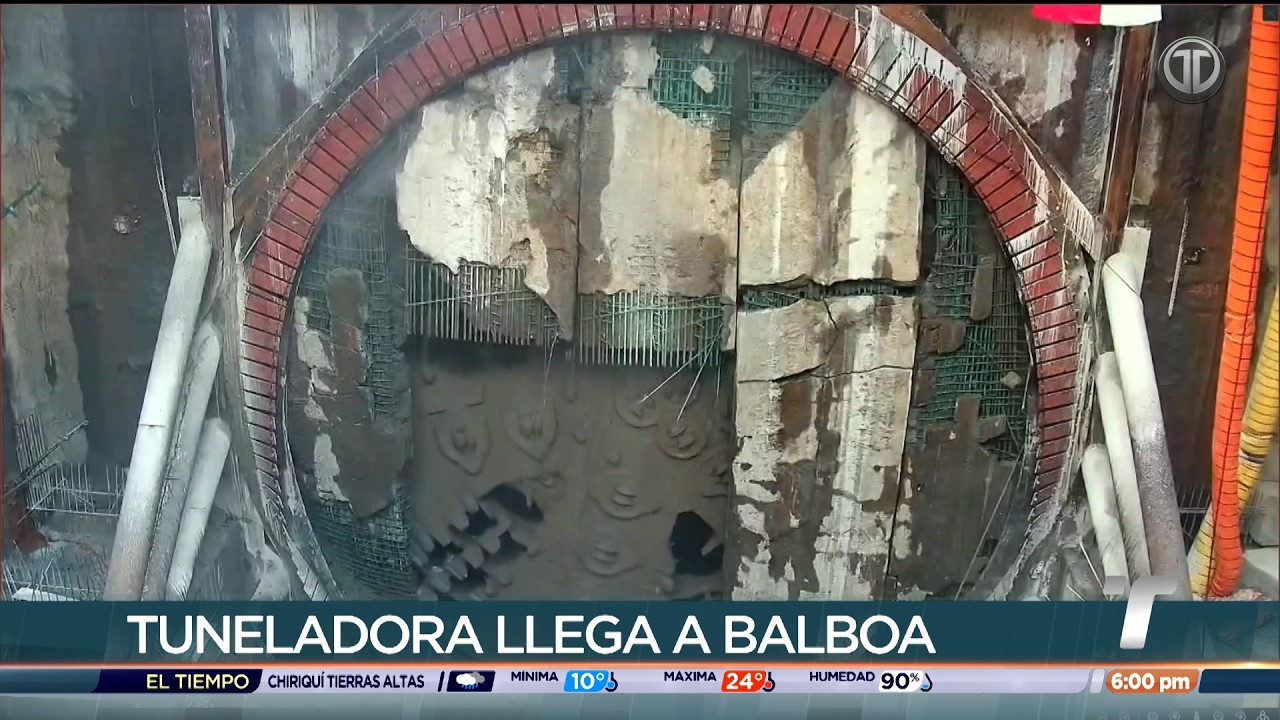 Culmina la construcción del primer tramo del túnel de la Línea 3 del Metro de Panamá