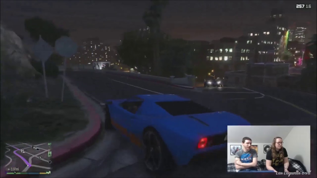 Couple's Stream - Grand Theft Auto V - Funniest Moments (Part 1)