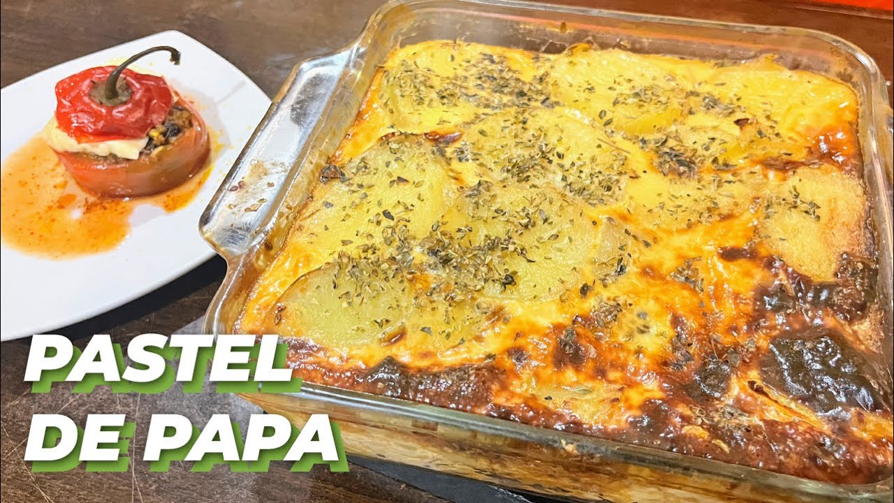PASTEL DE PAPA AREQUIPEÑO con harto queso | Recetas peruanas