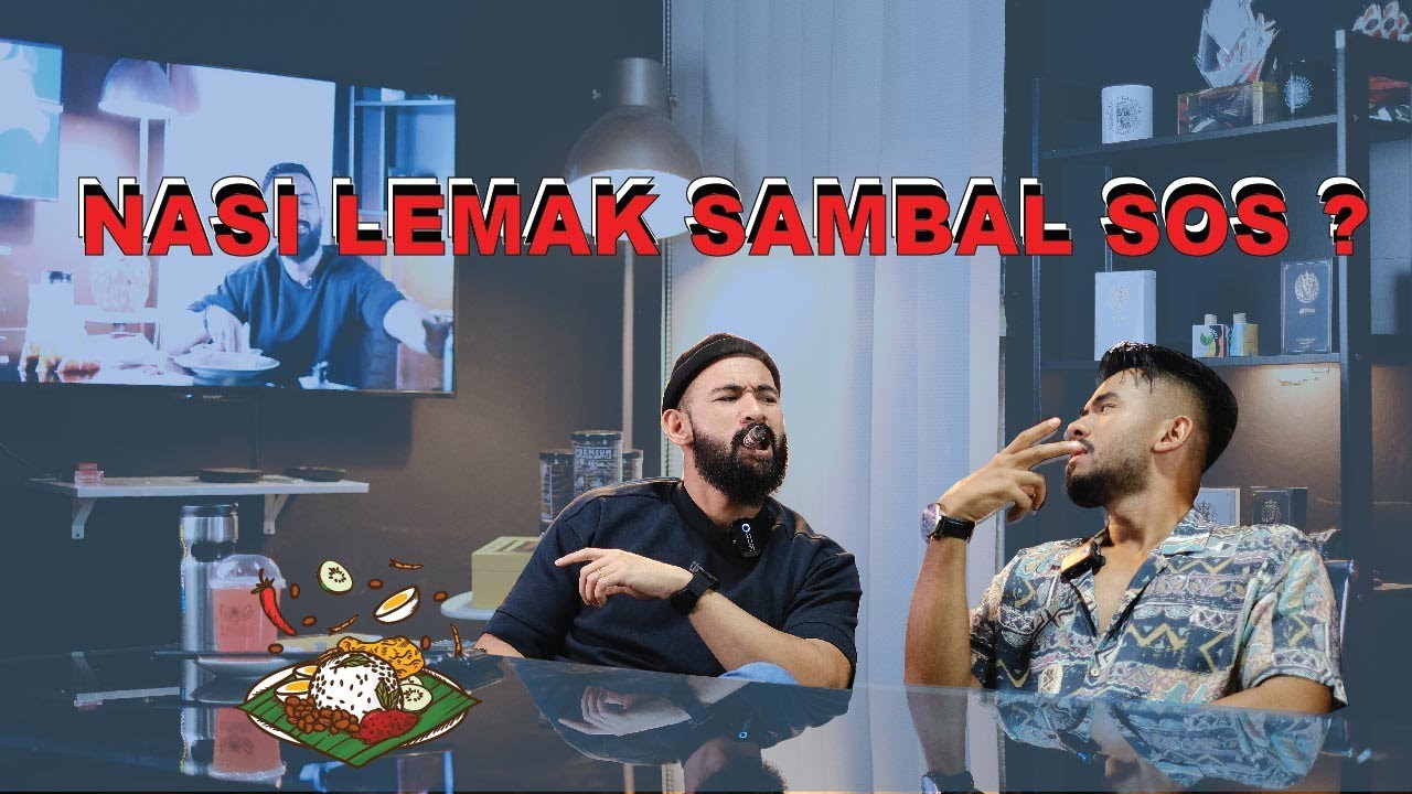 Nasi lemak sambal sos ? Biar betul(mamu food crictics episode 10)