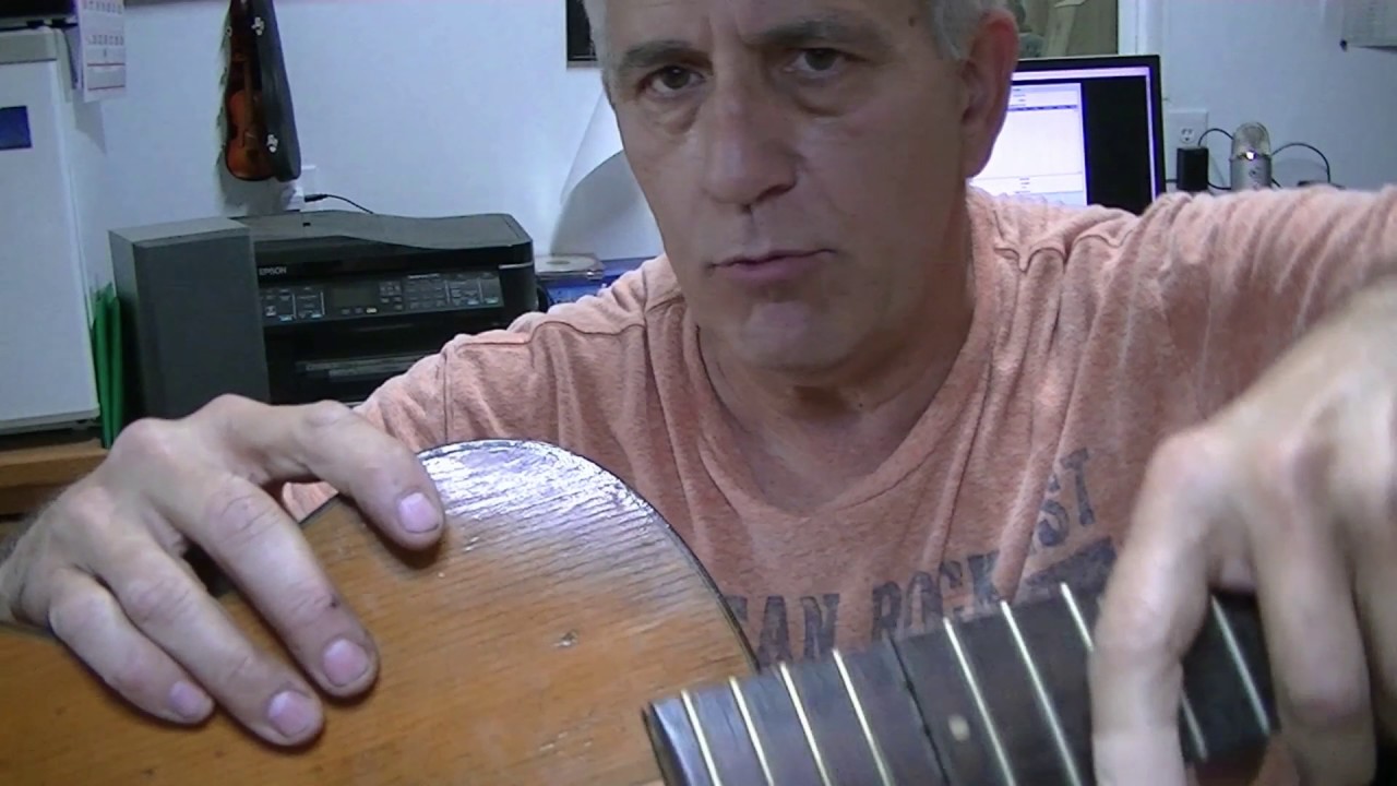 178 RSW Harmony Guitar Braces and Neck Reset