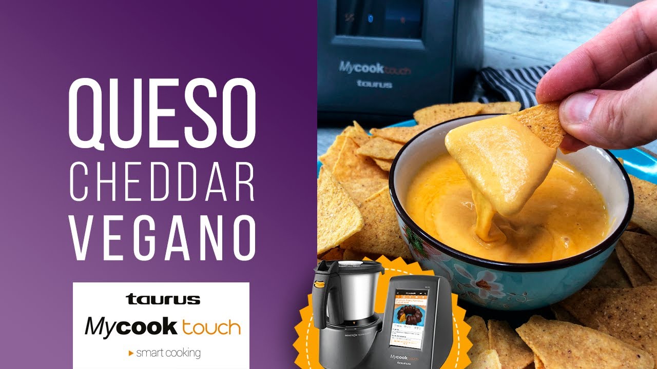 Cómo hacer Queso Cheddar Vegano con MyCook Touch Robot de Cocina [Receta fácil]