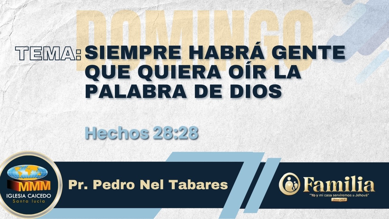 Enseñanza Bíblica 01 de marzo 2026