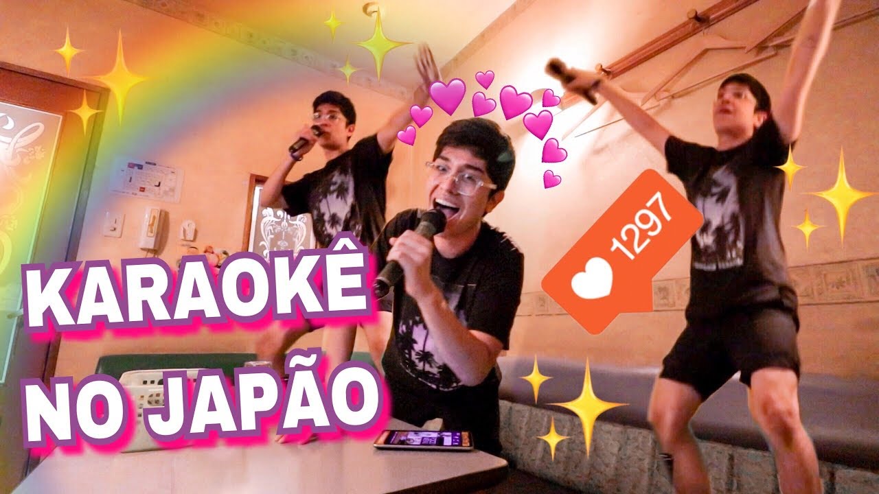 dancei sozinho no KARAOKÊ do JAPÃO (cantei SHAWN MENDES mas nao tinha KPOP kkk)