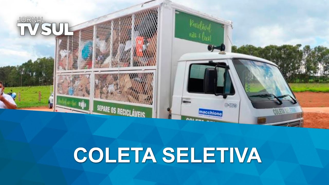 Caminhão da coleta seletiva começa a circular nos bairros de Guaxupé