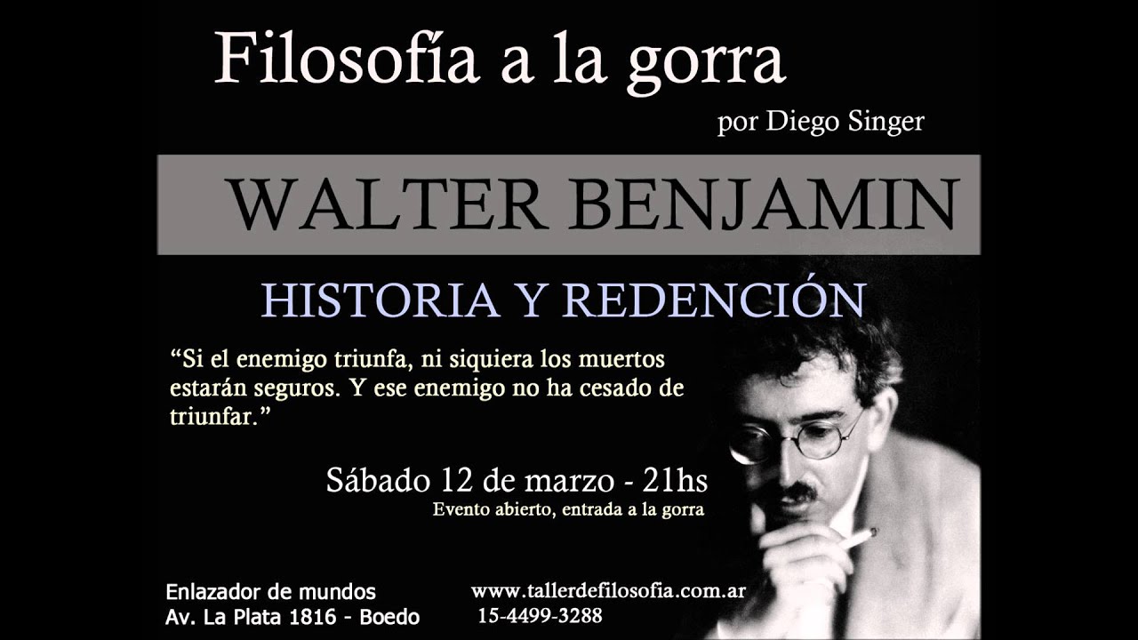 Walter Benjamin   Historia y redención