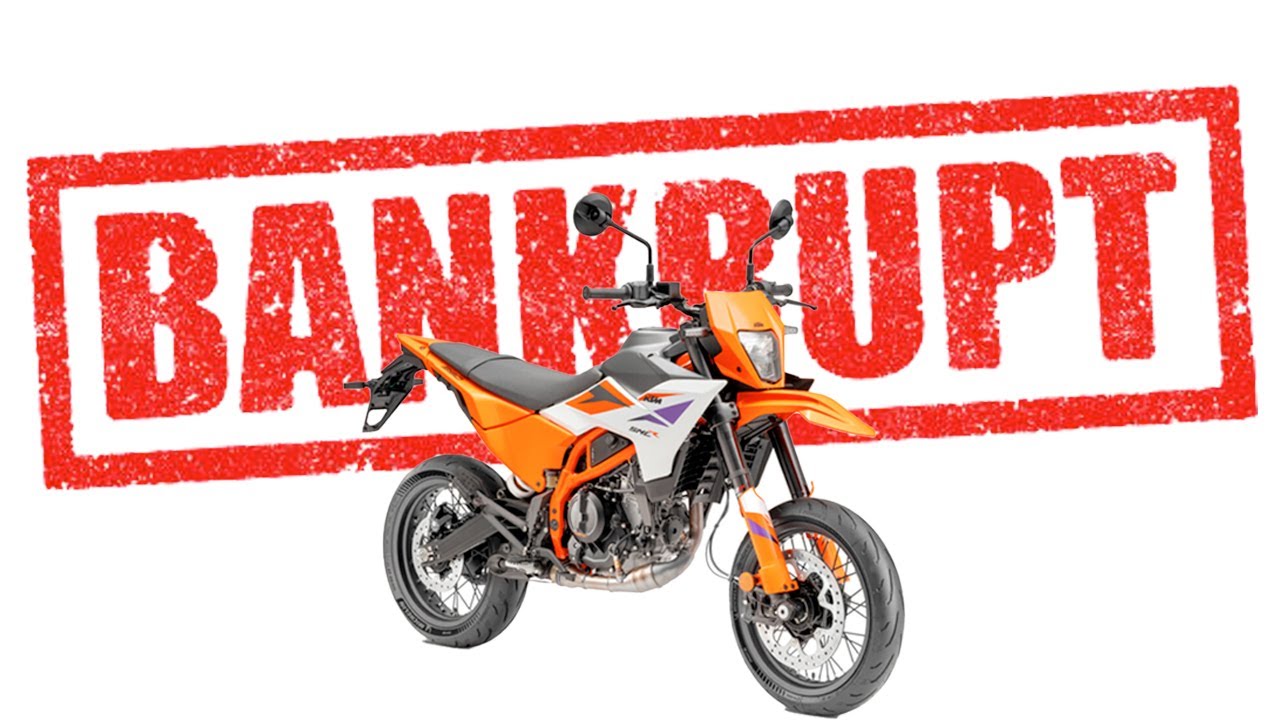 Will the 690 SMC R survive KTM's bankruptcy?!