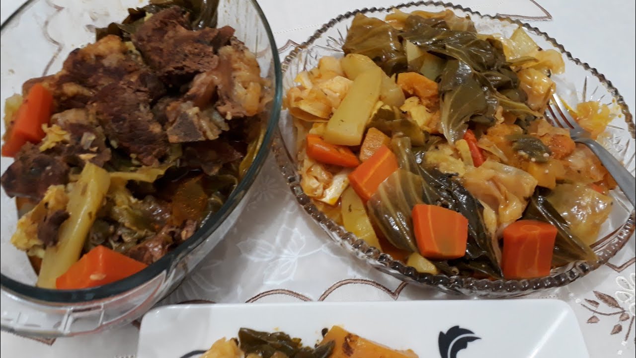 COZIDO DE CARNE E LEGUMES