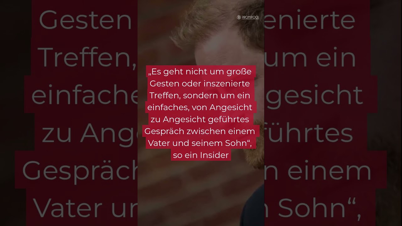 Vers&ouml;hnung in Sicht? Prinz Harry plant Treffen mit K&ouml;nig Charles   &bull; PROMIPOOL