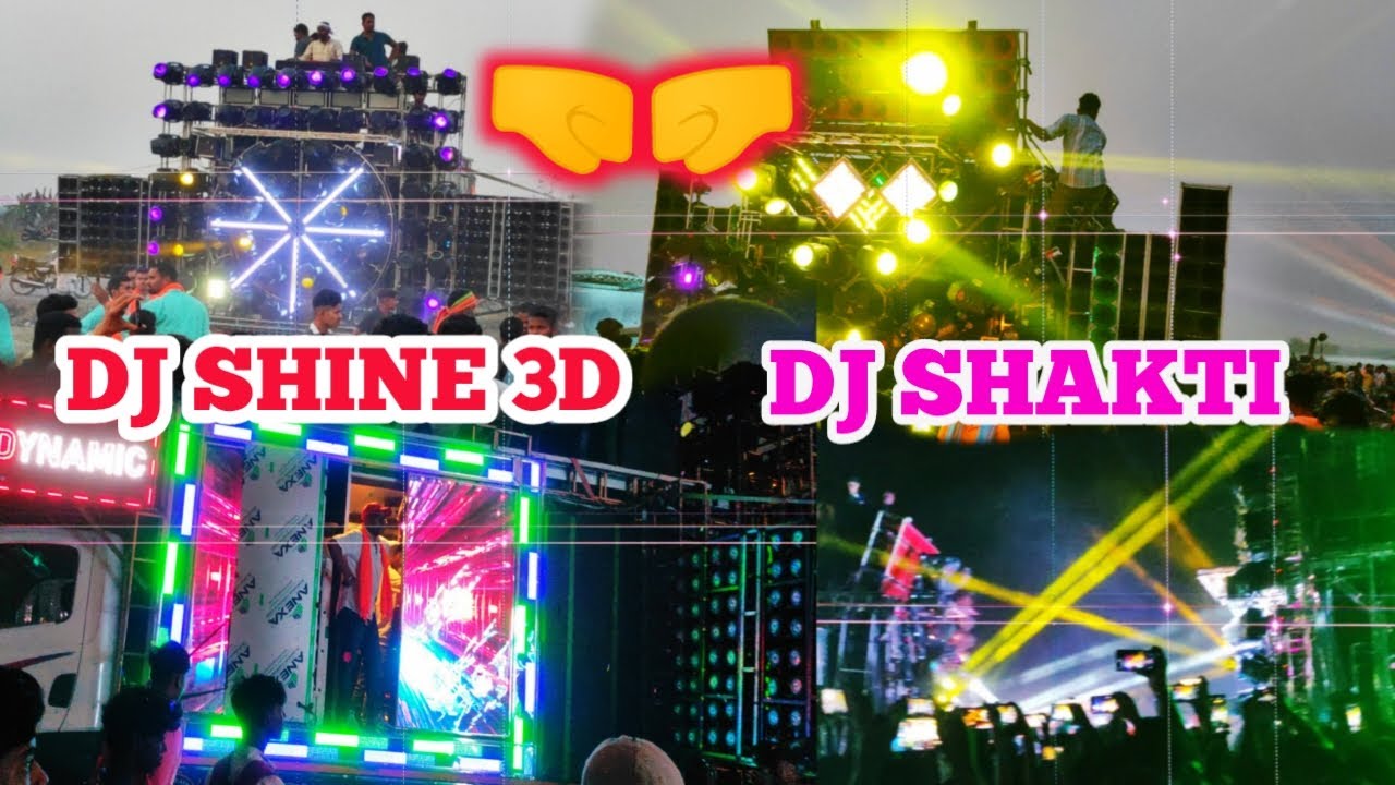Dj shine  3D vs dj shakti spider Competition 2025  | Angul Kadasar village video #djshine #djshakti