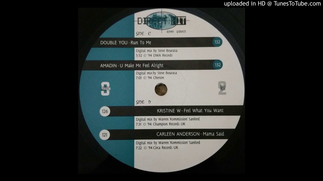 Double You - Run To Me (Direct Hit Version)