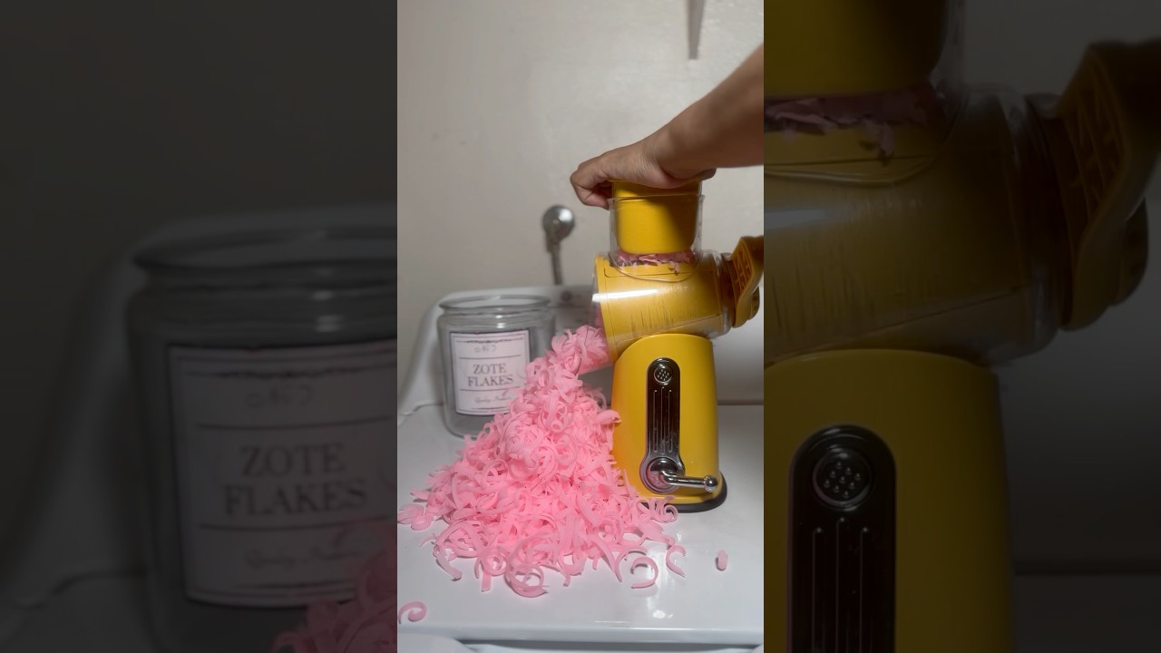 ASMR VERSION SOAP SHREDDING #asmr #asmrcommunity #asmrcleaning