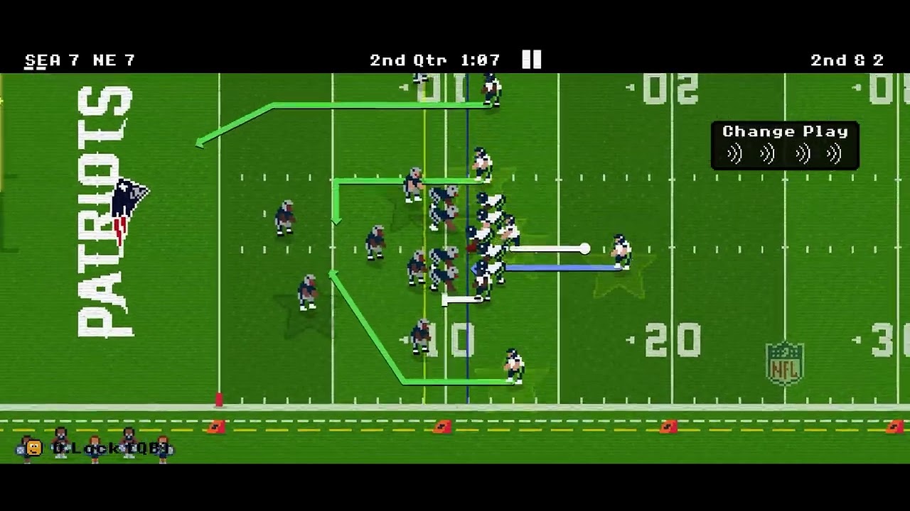 Retro bowl 26 Super Bowl Seahawks vs patriots 