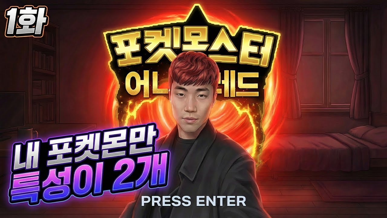 1화) 기절하면 놓아줘야하는 | 포켓몬 어나더레드 개조모드 랜덤 너즐록챌린지 - 이지 난이도