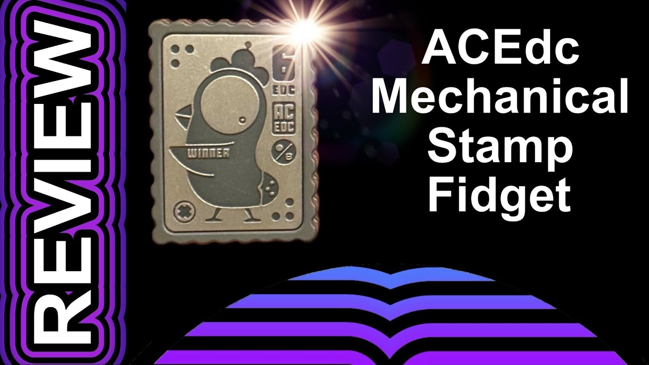 REVIEW | ACEdc Mechanical Stamp Fidget Slider