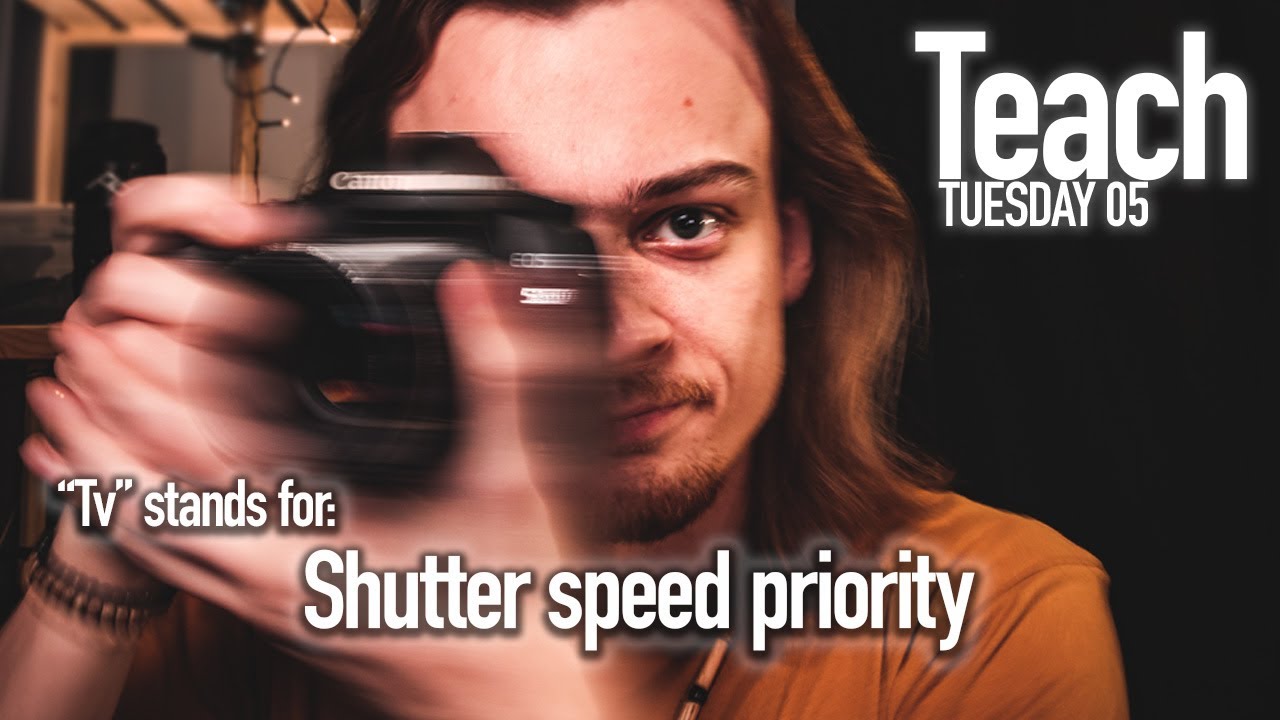 TeachTuesday 05 - How to Shutter speed priority on your camera, sharper pictures and MOTION blur