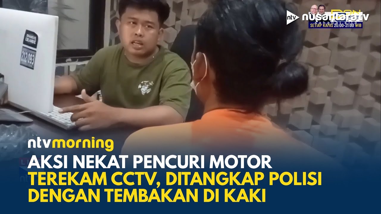 Polisi Serang Tangkap Pencuri Spesialis Motor, Pelaku Ditembak Saat Melawan | NTV MORNING