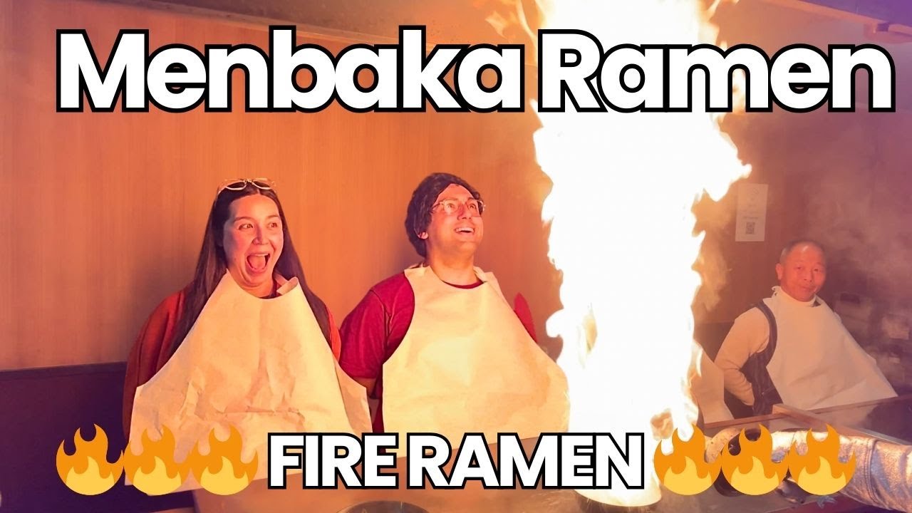 🔥 Menbaka｜Fire Ramen Kyoto Restaurant 🔥