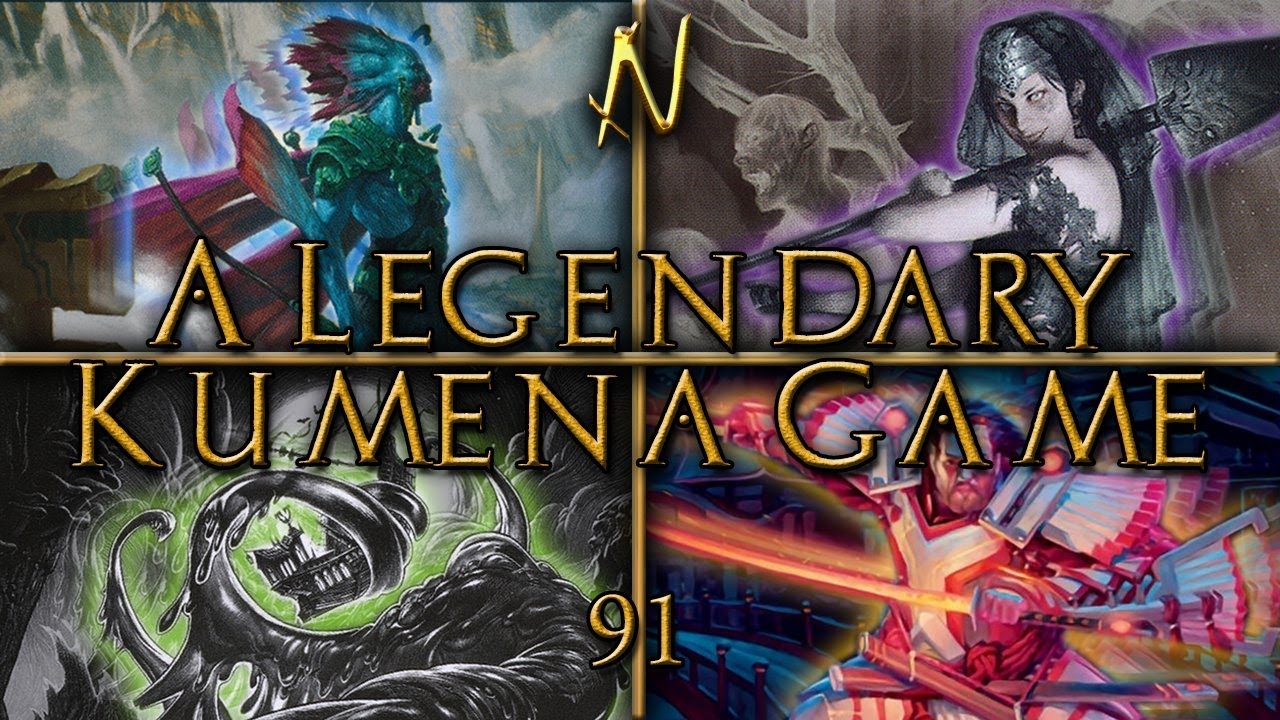 (EDH) Kumena Vs Ghoulcaller Gisa Vs Isshin Vs Slogurk - A Legendary Kumena Game - Lotus Bloom & Cole