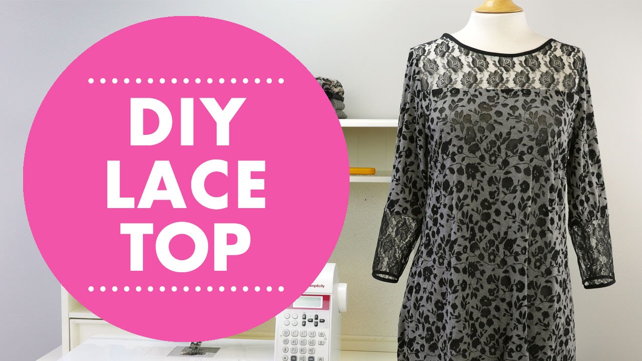 DIY Lace Top with Simplicity 8016