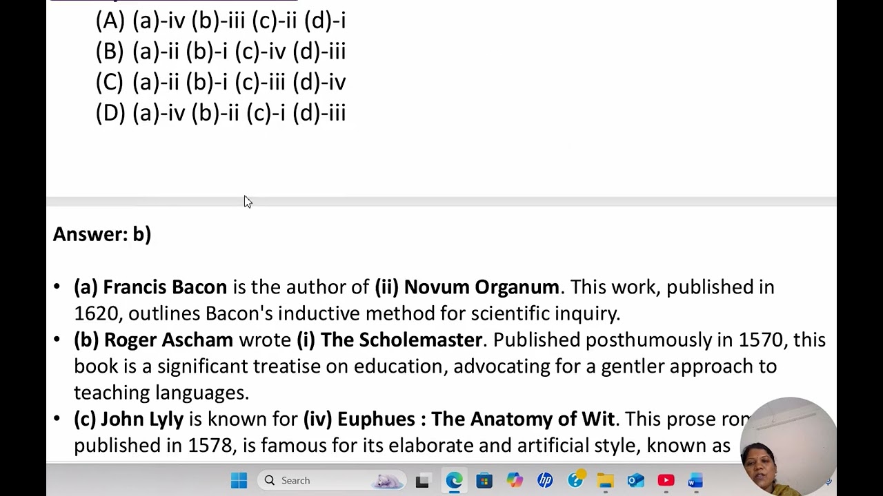 MCQ HISTORY OF ENGLISH LITERATURE SET EXAM PREPARATION