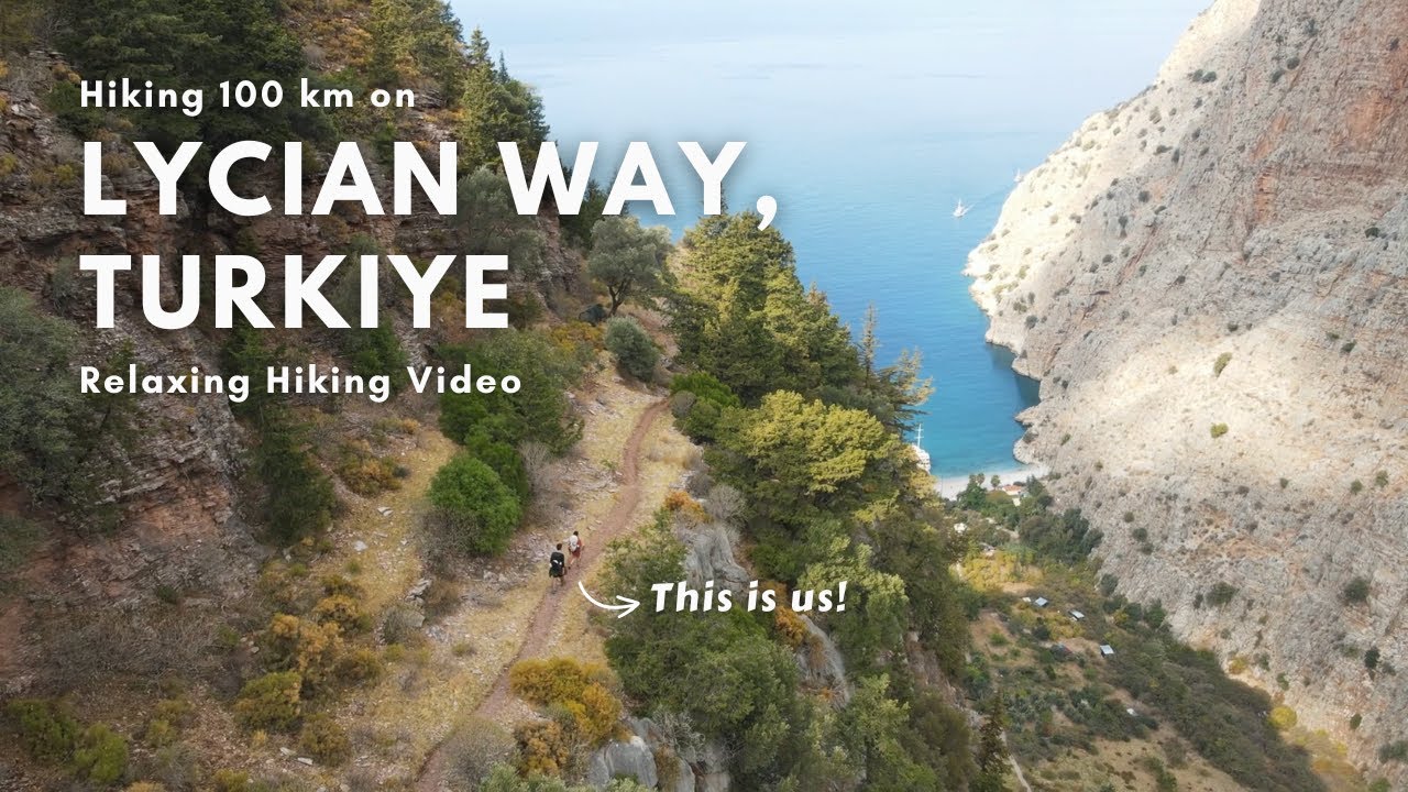 Hiking the Best Trail on the Planet | Lycian Way, Turkiye | 1 Hour Relaxing Hiking Video