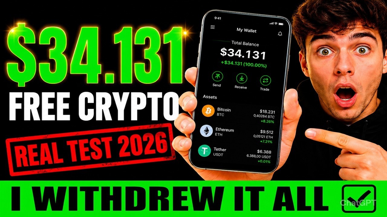 Free Crypto: How to Get Free Cryptocurrency, Earn USDT & Crypto Rewards in 2026