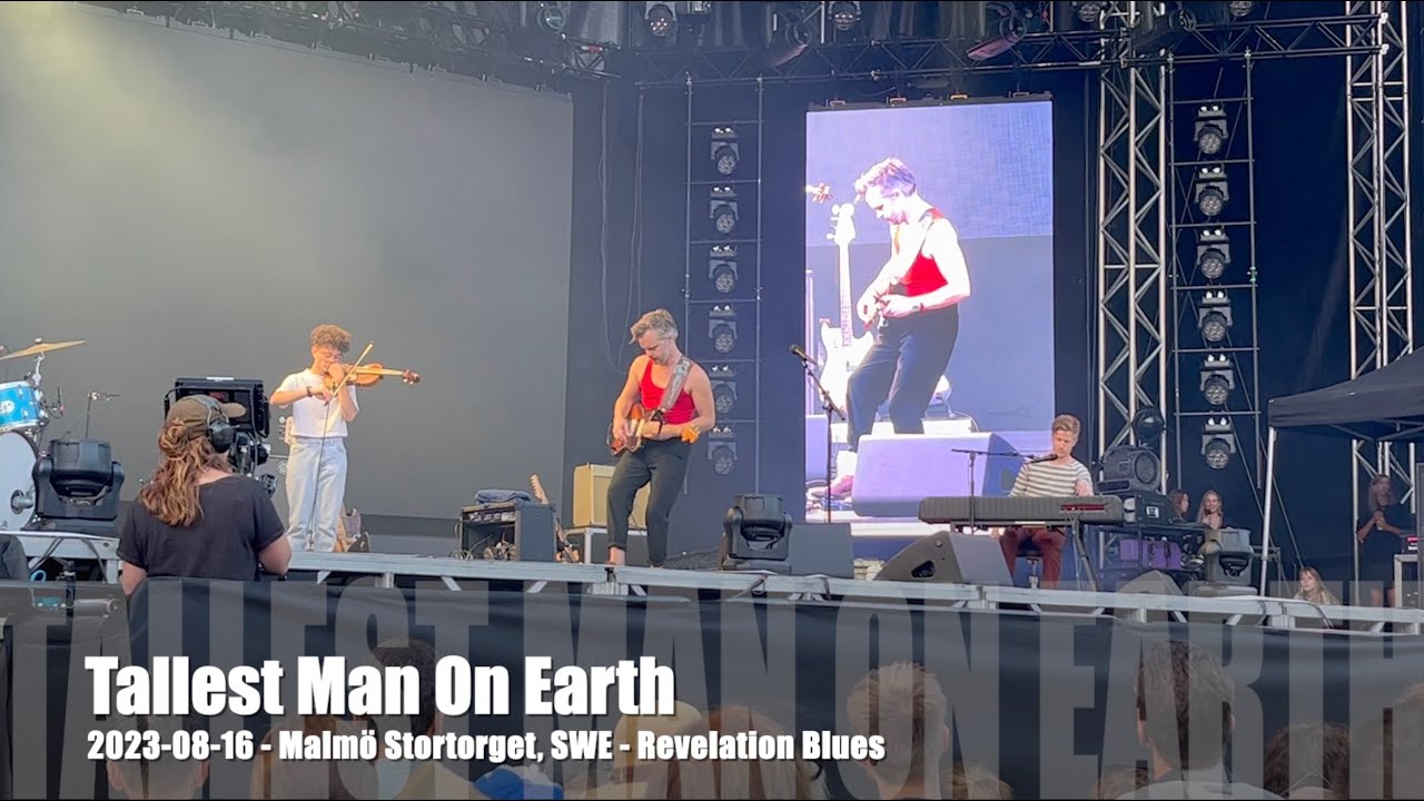 Tallest Man On Earth - Revelation Blues - 2023-08-16 - Malmö Stortorget, SWE