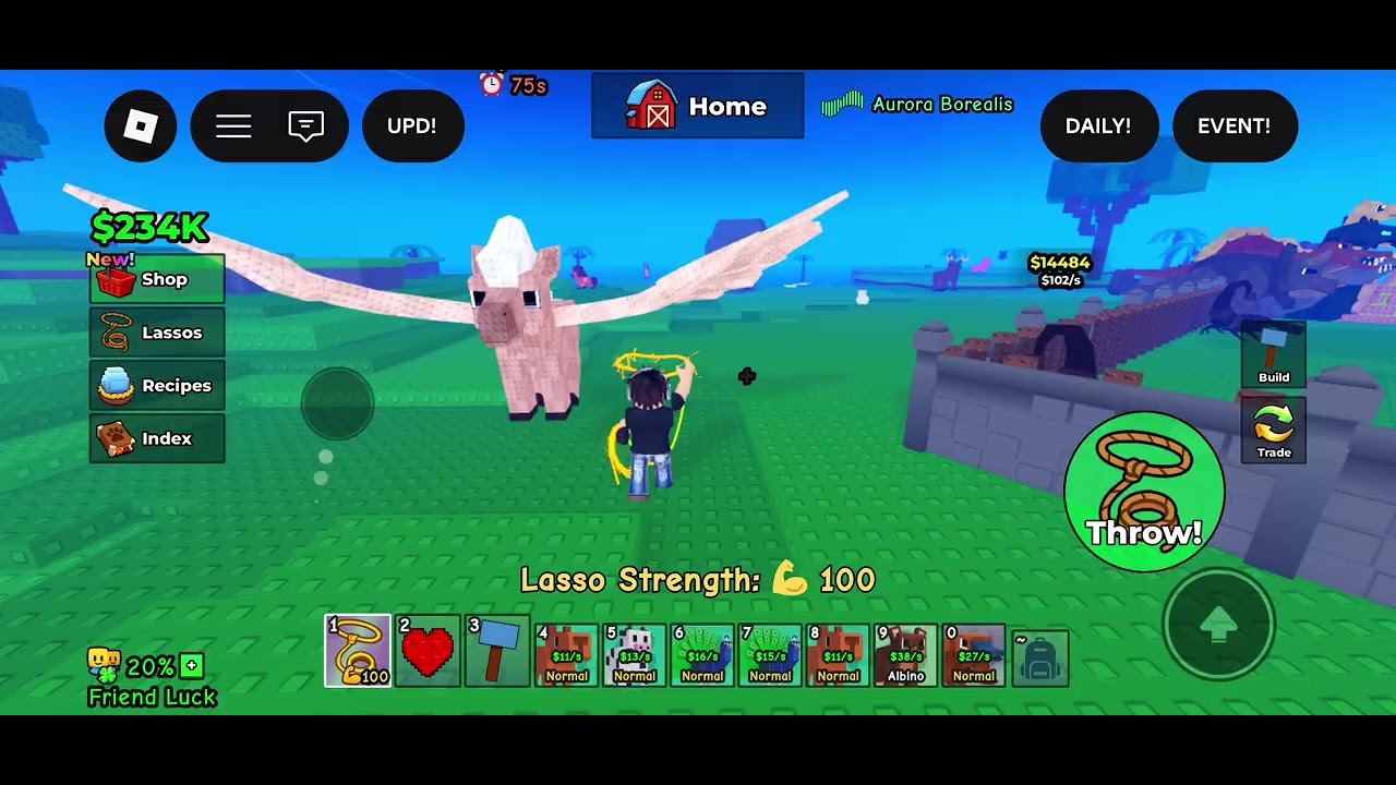 My game play of  catch and tame shout out to my friend