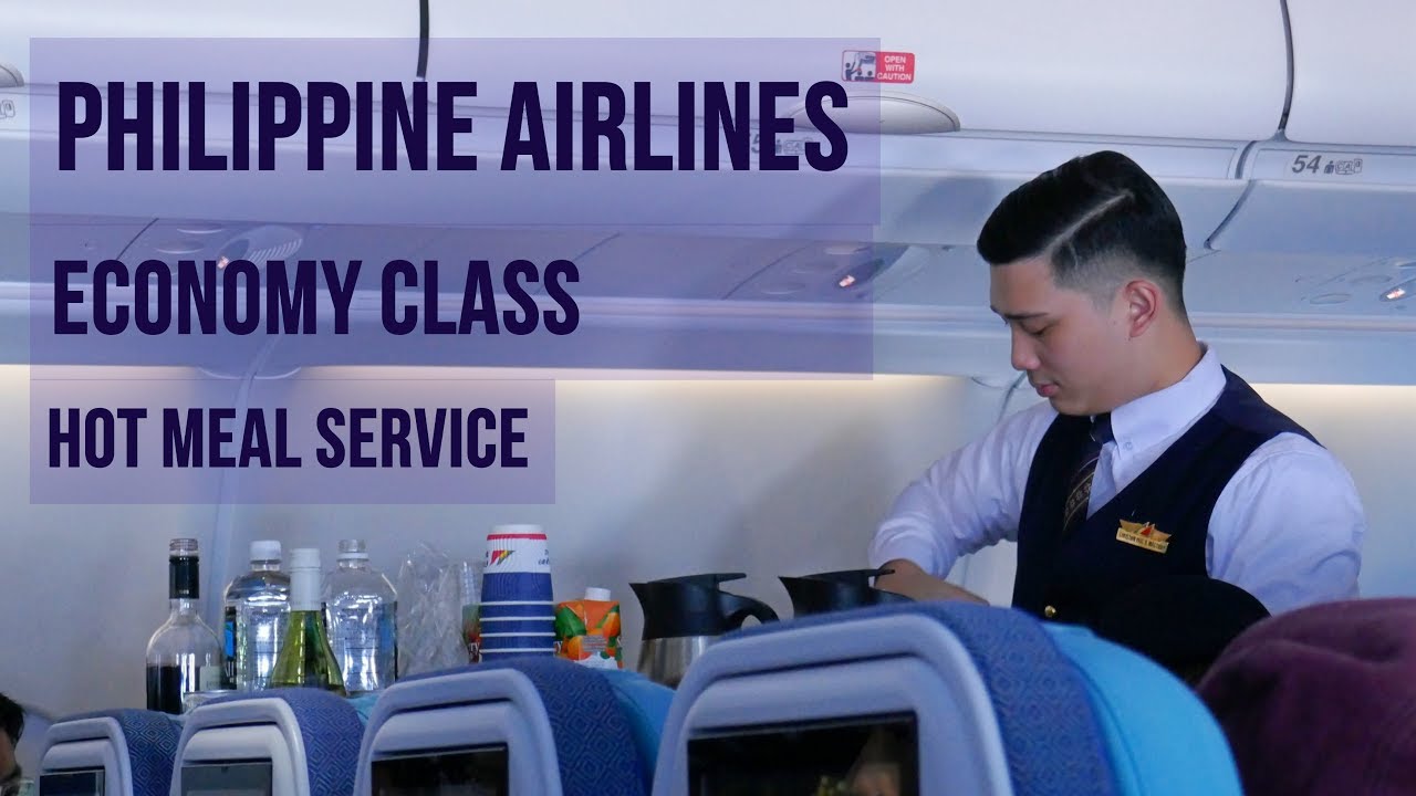 PHILIPPINE AIRLINES | TRANS-PACIFIC HOT MEAL SERVICE | INTERNATIONAL ECONOMY CLASS