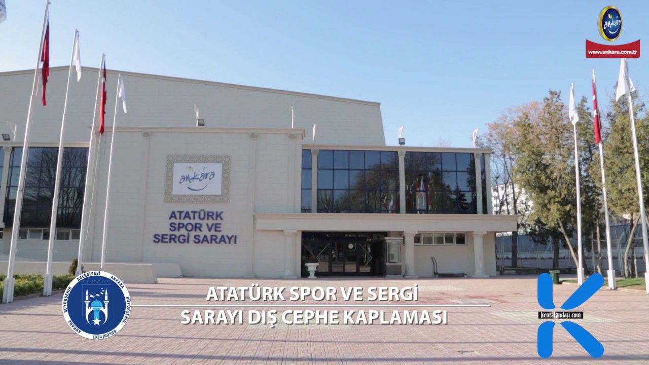 Atatük Spor ve Sergi Sarayı Dış Cepe Kaplama