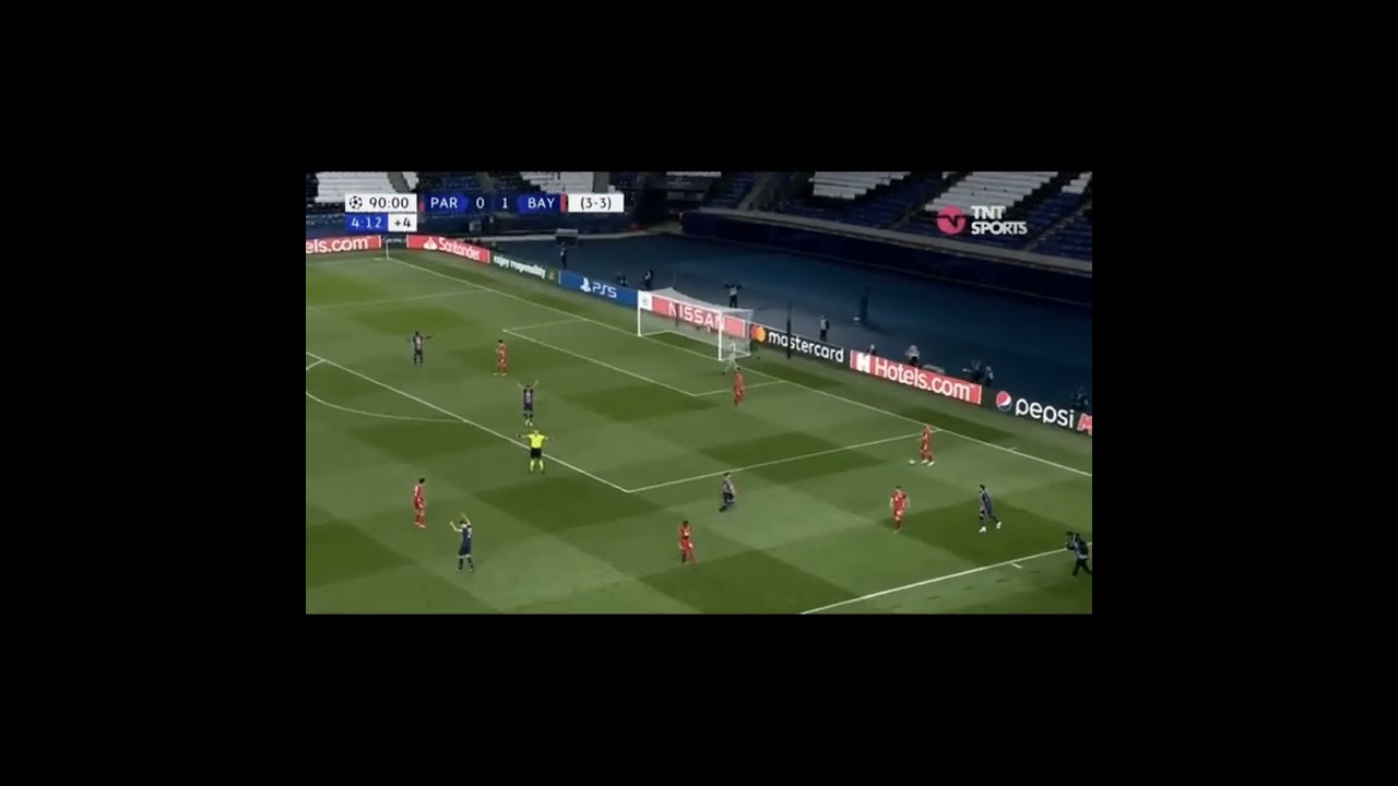 NEYMAR COMEMORANDO NA FRENTE DO KIMMICH