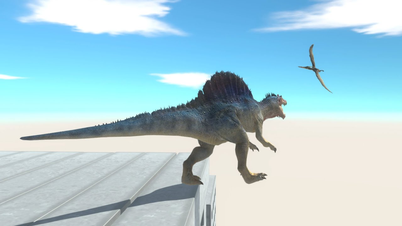 SPINOSAURUS vs EVERY UNIT FALLING CITY Animal Revolt Battle Simulator
