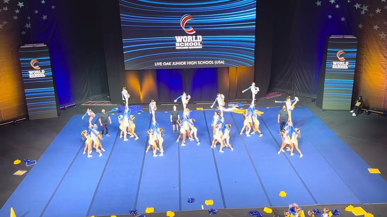 Live Oak Junior High School Cheerleading (2024 ICU World Championships)