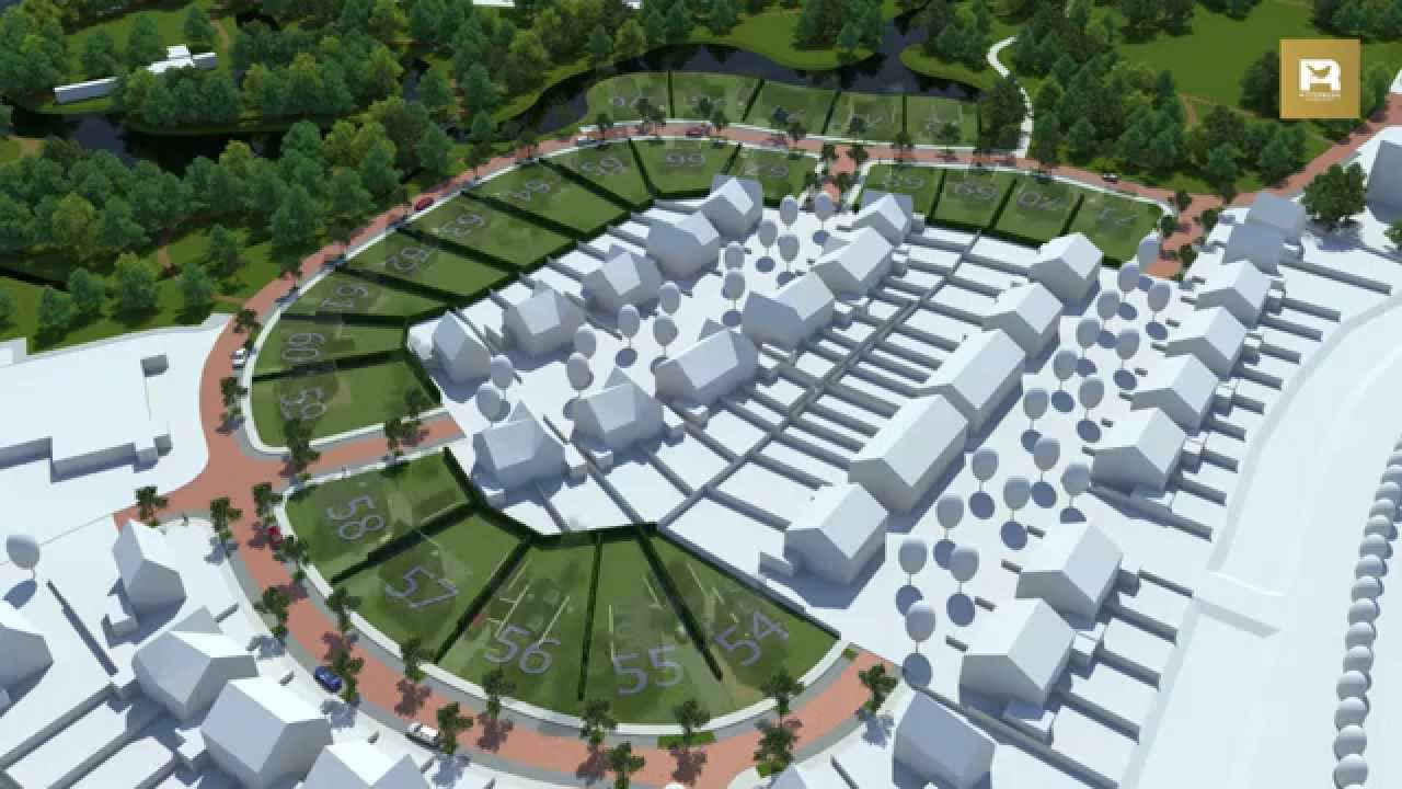 Animatie vrije kavels Rittenburg te Middelburg