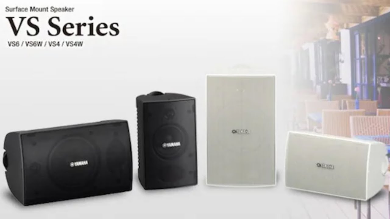Yamaha VS4 Speaker teardown and stereo test