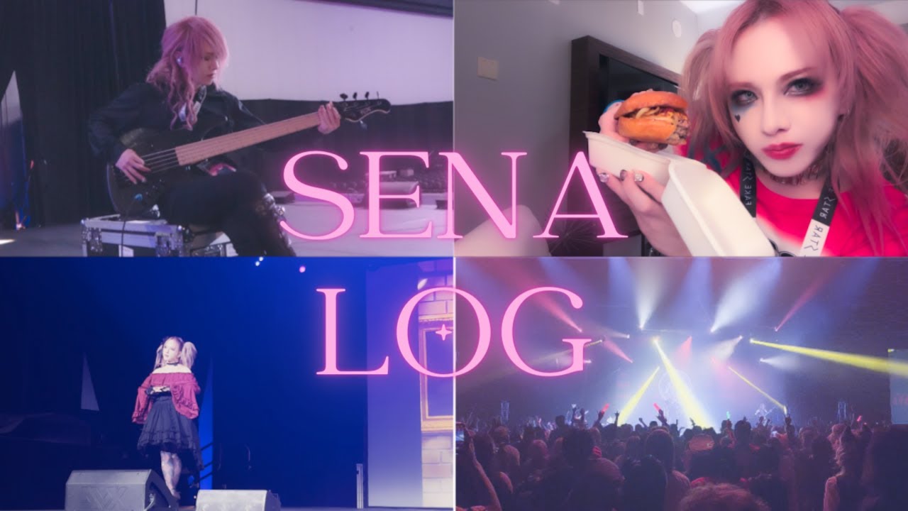 【Vlog】V系アーティストの初海外ライブ🥀アトランタ楽しすぎた。-Atlanta Vlog-
