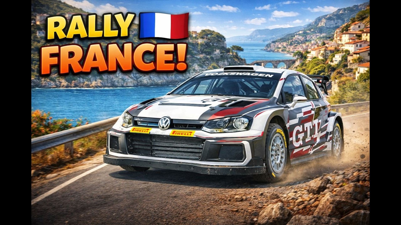 #WRC POLO GTI | QUE PASADA DE COCHE | RALLY DEL MEDITERRANEO FRANCIA | GAMEPLAY EN ESPAÑOL