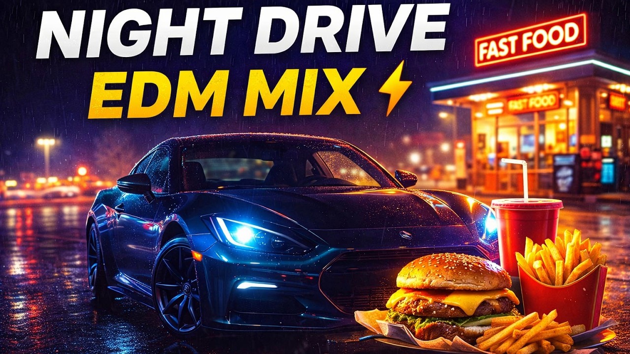 Night Drive EDM Mix ⚡ Ukrainian Future House Party