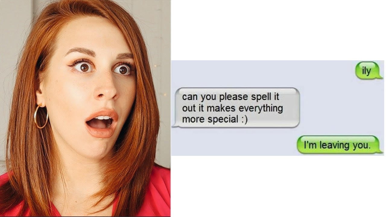BRUTAL Break Up Texts That Are On Another Level - REACTION