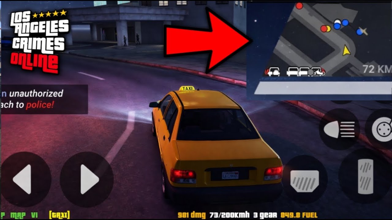 ASI SE VE EL NUEVO MINIMAPA EN EL MODO MULTIJUGADOR EN LAC!!😱 LOS ANGELES CRIMES